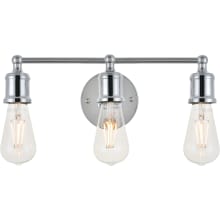 Serif 3 Light 15" Wide Bathroom Vanity Light