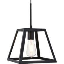 Resolute Single Light 9" Wide Mini Pendant