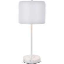 Exemplar Single Light 21" Tall Buffet Table Lamp