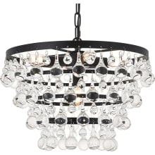 Kora 5 Light 17" Wide Crystal Pendant