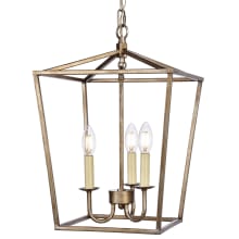Maddox 3 Light 12-1/2" Wide Taper Candle Pendant