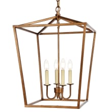Maddox 4 Light 17" Wide Taper Candle Pendant