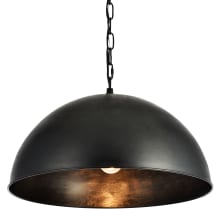 Merce 20" Pendant with Metal Shade