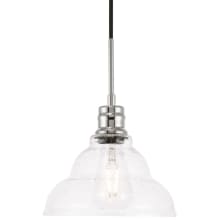 Gil Single Light 9" Wide Mini Pendant