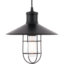 Flaneur Single Light 11" Wide Pendant