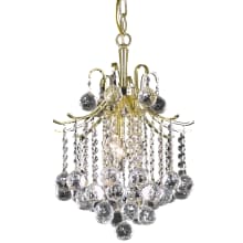 Amelia 3 Light 12" Wide Taper Candle Chandelier