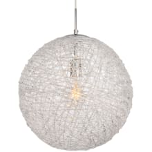 Lilou Single Light 15-11/16" Wide Pendant with Acrylic Shade