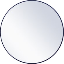 Eternity 42" Diameter Circular Metal Framed Bathroom Mirror