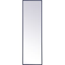 Eternity 60" x 18" Rectangular Beveled Metal Framed Full Length Mirror