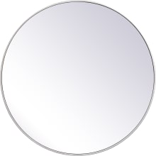 Eternity 39" Diameter Circular Metal Framed Bathroom Mirror