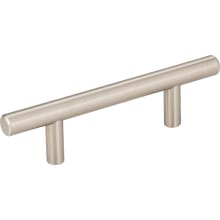 Naples 3" Center to Center Solid Steel Bar Style Cabinet Handle / Drawer Pull with Mounting Hardware