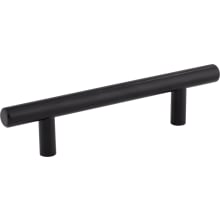 Naples - Hollow 3-3/4" (96 mm) Center to Center Bar Style Hollow Steel Cabinet Handle / Drawer Pull