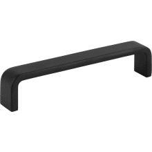 Asher 5-1/16" (128mm) Center to Center Radius Curved Corner Cabinet Handle / Drawer Pull with Mounting Hardware