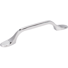 Kenner 3-3/4" Center to Center Classic Arched Cabinet Handle / Drawer Pull with Spoon Feet