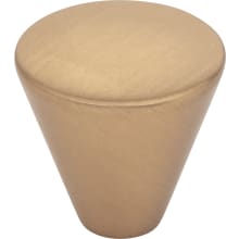 Sedona 1" Round Contemporary Ergonomic Cone Button Cabinet Knob / Drawer Knob