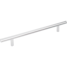 Naples 7-9/16" (192mm) Center to Center Solid Steel Cabinet Bar Handle / Drawer Bar Pull with Mounting Hardware