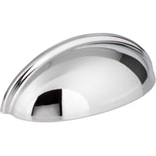 Florence 3" Center to Center 3-11/16" Long Classic Cabinet Cup Handle / Drawer Cup Pull