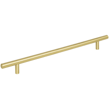 Naples 10-1/16" (256mm) Center to Center Solid Steel Cabinet Bar Handle / Drawer Bar Pull - with Mounting Hardware