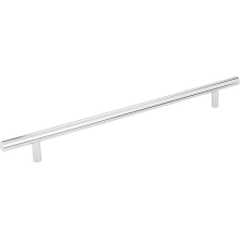 Naples 10-1/16" (256mm) Center to Center Solid Steel Cabinet Bar Handle / Drawer Bar Pull - with Mounting Hardware