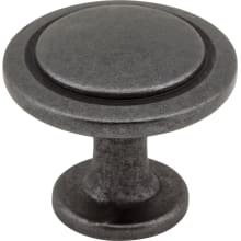 Gatsby 1-1/4" Round Stepped Mushroom Cabinet Knob / Drawer Knob