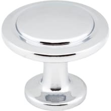 Gatsby 1-1/4" Round Stepped Mushroom Cabinet Knob / Drawer Knob