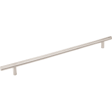 Naples 12-9/16" (319 mm) Center to Center Hollow Stainless Steel Cabinet Bar Handle / Drawer Bar Pull with Mounting Hardware