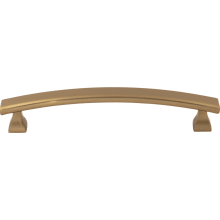 Hadly 5-1/16" (128mm) Center to Center Curved Square Bar Cabinet Handle / Drawer Pull with Mounting Hardware