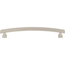 Hadly 6-5/16" (160mm) Center to Center Curved Square Bar Cabinet Handle / Drawer Pull with Mounting Hardware