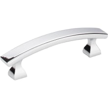 Hadly 3" Center to Center Curved Square Bar Cabinet Handle / Drawer Pull