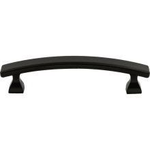 Hadly 3-3/4 Inch Center to Center Curved Square Bar Cabinet Handle / Drawer Pull