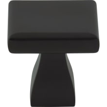 Hadly 1 Inch Square Cabinet Knob with Square Foot and Mounting Hardware