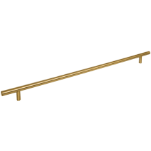 Naples 16-3/8" (416mm) Center to Center Solid Steel Cabinet Bar Handle / Drawer Bar Pull with Mounting Hardware