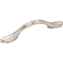 Arcadia 3" Center to Center Traditional Arch Bow Cabinet Handle / Drawer Pull with Classic Paw Feet