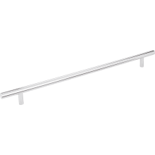 Naples 18-7/8 Inch Center to Center Solid Steel Bar Large Cabinet Handle / Drawer Bar Pull