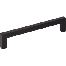 Stanton 5-1/16" (128 mm) Center to Center Sleek Square Cabinet Handle / Drawer Pull with Mounting Hardware