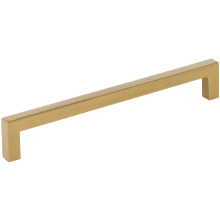Stanton - Bulk Pack of (10) -  6-5/16" Center to Center Square Cabinet Handles / Drawer Pulls with Mounting Hardware