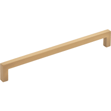 Stanton 7-9/16" (192 mm) Center to Center Square Cabinet Handle / Drawer Pull with Mounting Hardware