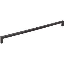 Stanton 12-5/8" (320 mm) Center to Center Modern Square Large Cabinet Handle / Drawer Pull