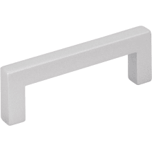 Stanton 3 Inch Center to Center Sleek Modern Square Cabinet Handle / Drawer Pull