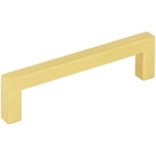 Stanton Bulk Pack of (25) - 3-3/4" Center to Center Square Cabinet Handles / Drawer Pulls with Mounting Hardware