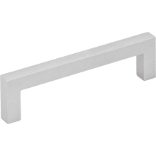 Stanton 3-3/4" (96 mm) Center to Center Modern Square Cabinet Handle / Drawer Pull