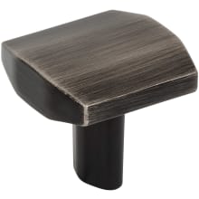 William 1-1/4 Inch Square Cabinet Knob