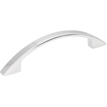 Somerset 3-3/4" Center to Center Elegant Arched Cabinet Handle / Drawer Pull with Mounting Hardware