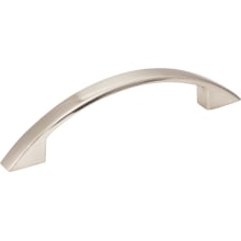 Somerset 3-3/4" Center to Center Elegant Arched Cabinet Handle / Drawer Pull with Mounting Hardware