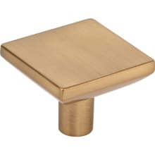 Walker 1 - 1-5/8" Thick Square Cabinet Knobs