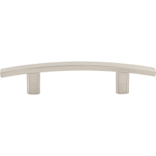 Thatcher 3" Center to Center Curved Bar Cabinet Handle / Drawer Pull with Mounting Hardware