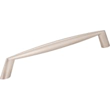 Zachary 6-5/16" (160mm) Center to Center Modern Angled Cabinet Handle / Drawer Pull