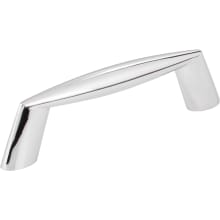 Zachary 3" Center to Center Modern Angled Cabinet Handle / Drawer Pull