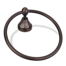 Newbury 7-13/16" Concealed Wall Mount Classic Bath Towel Ring with Mounting Hardware
