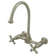 Orleans Double-Handle Wall-Mount Kitchen Faucet